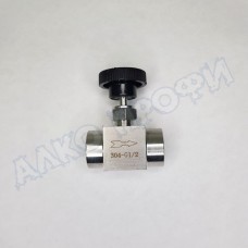 Кран игольчатый ВР 1/4"