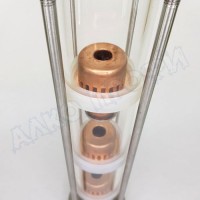 Колпачковая колонна (флейта) 1,5" медная 5 этажей