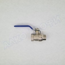 Кран шаровый латунный 1/2" Кран шаровый латунный 1/2"